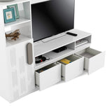 Agnes Engineered Wood TV Unit (White)