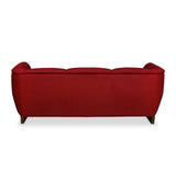 Arias by Lara Dutta Amora 3 Seater Sofa (Wine Red)