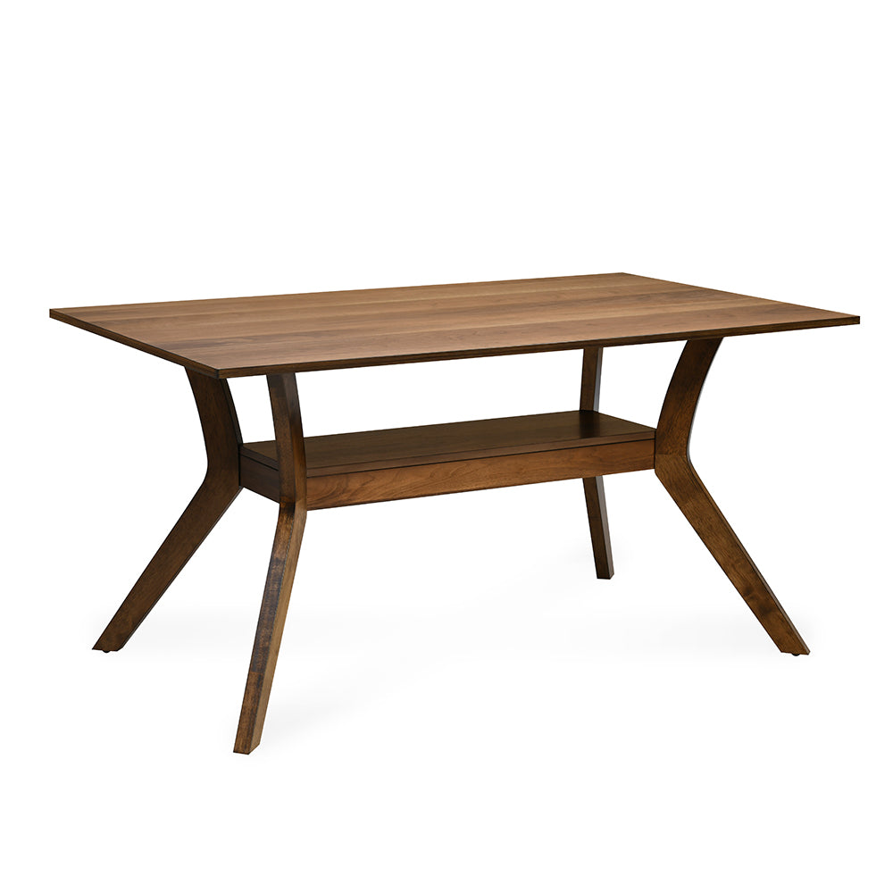 Blaine 6 Seater Dining Table (Walnut)