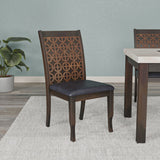 Camilla Dining Chair (Dark Walnut)