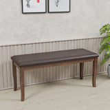 Camilla Dining Bench (Dark Walnut)