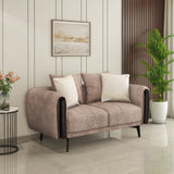 Canyon 2 Seater Fabric Sofa (Light Grey)