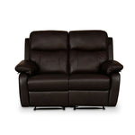 Carolina 2 Seater Recliner Sofa (Brown)