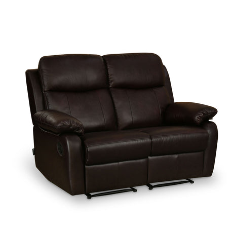 Nilkamal Carolina 2 Seater Recliner Sofa (Brown)