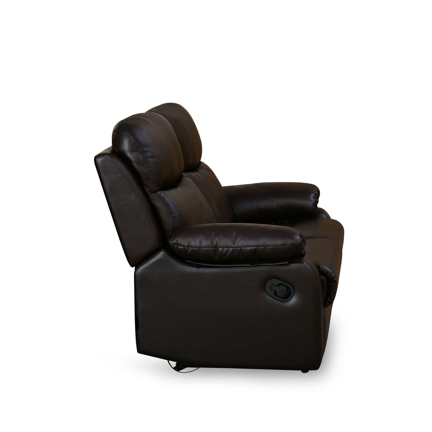 Carolina 2 Seater Recliner Sofa (Brown)