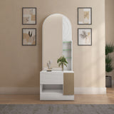 Cassini Dresser with Mirror (White)