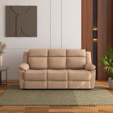 Clapton 3 Seater Double Motor Electric Recliner(Beige)