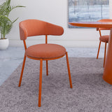 Clarice Dining Chair (Rust)