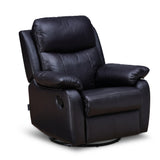 Carolina 1 Seater Sofa Swivel Rocker Recliner (Brown)