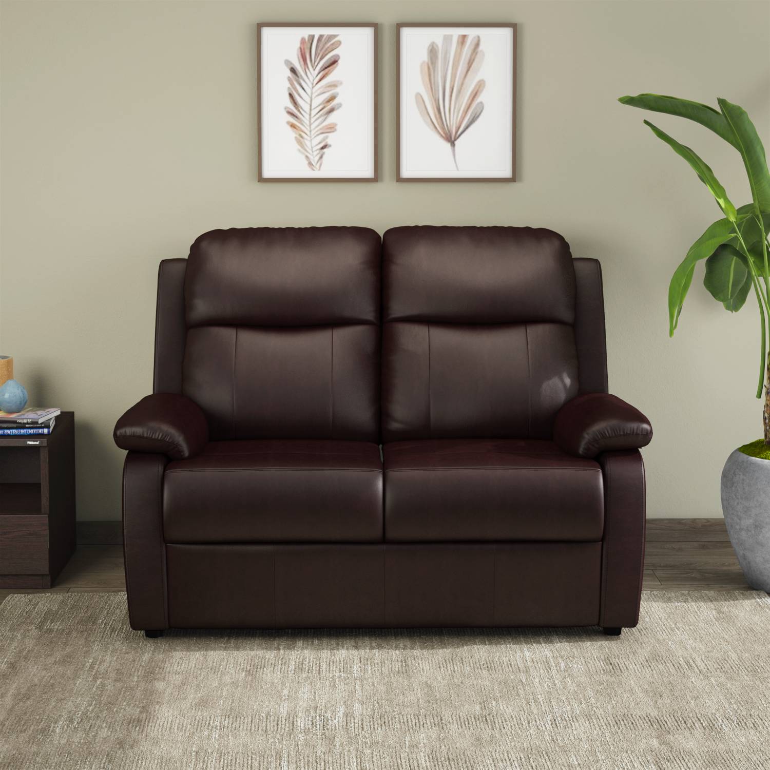 Carolina 2 Seater Sofa (Brown)