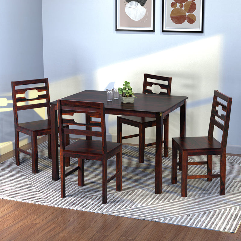 Nilkamal Casper 4 Seater Dining Set (Country Light)