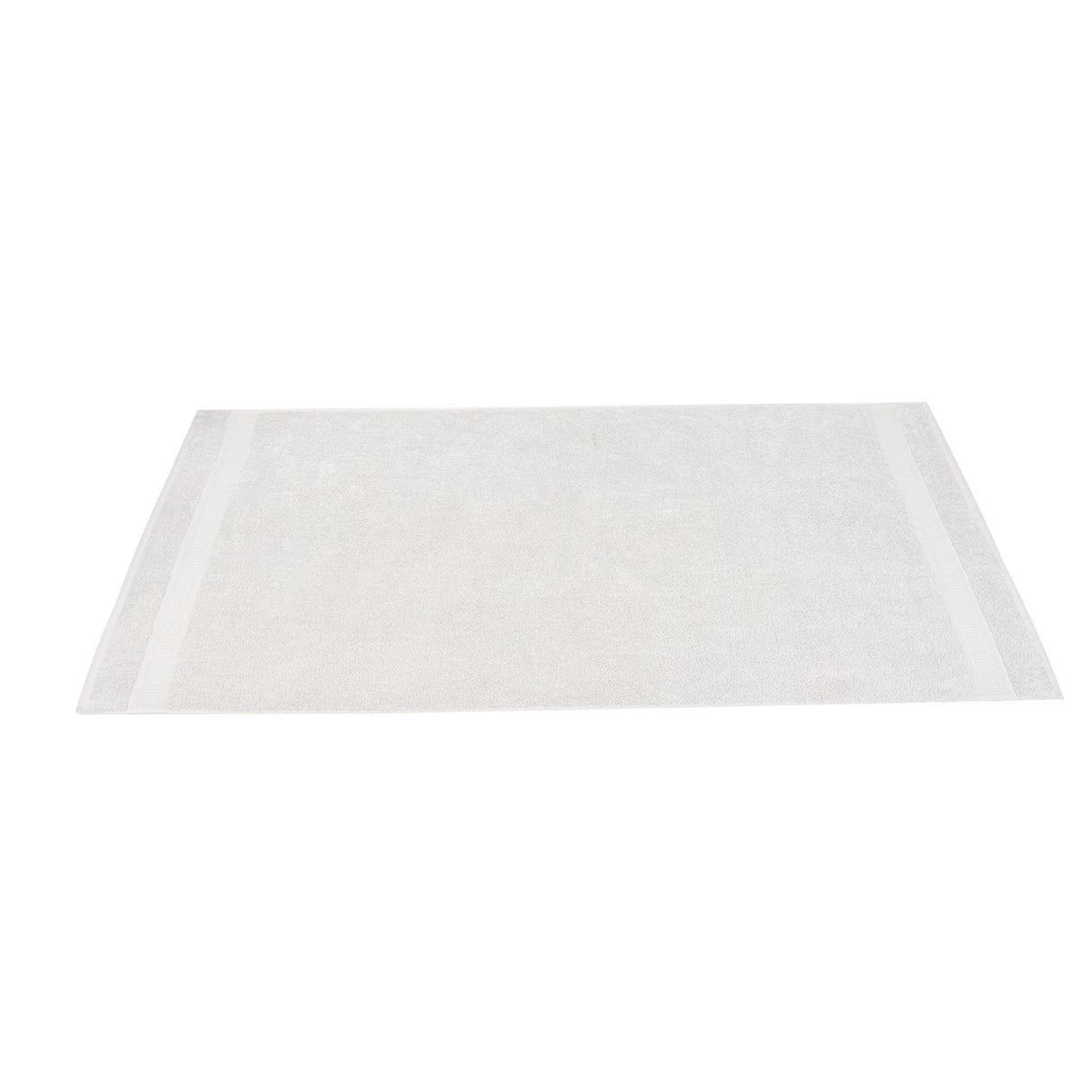 Solid 480 GSM Cotton Bath Towel (75 x 150 cm, Light Grey)