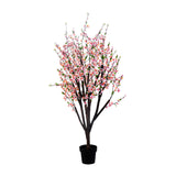 Peach Blossom Artificial Tree with Pot (Pink)