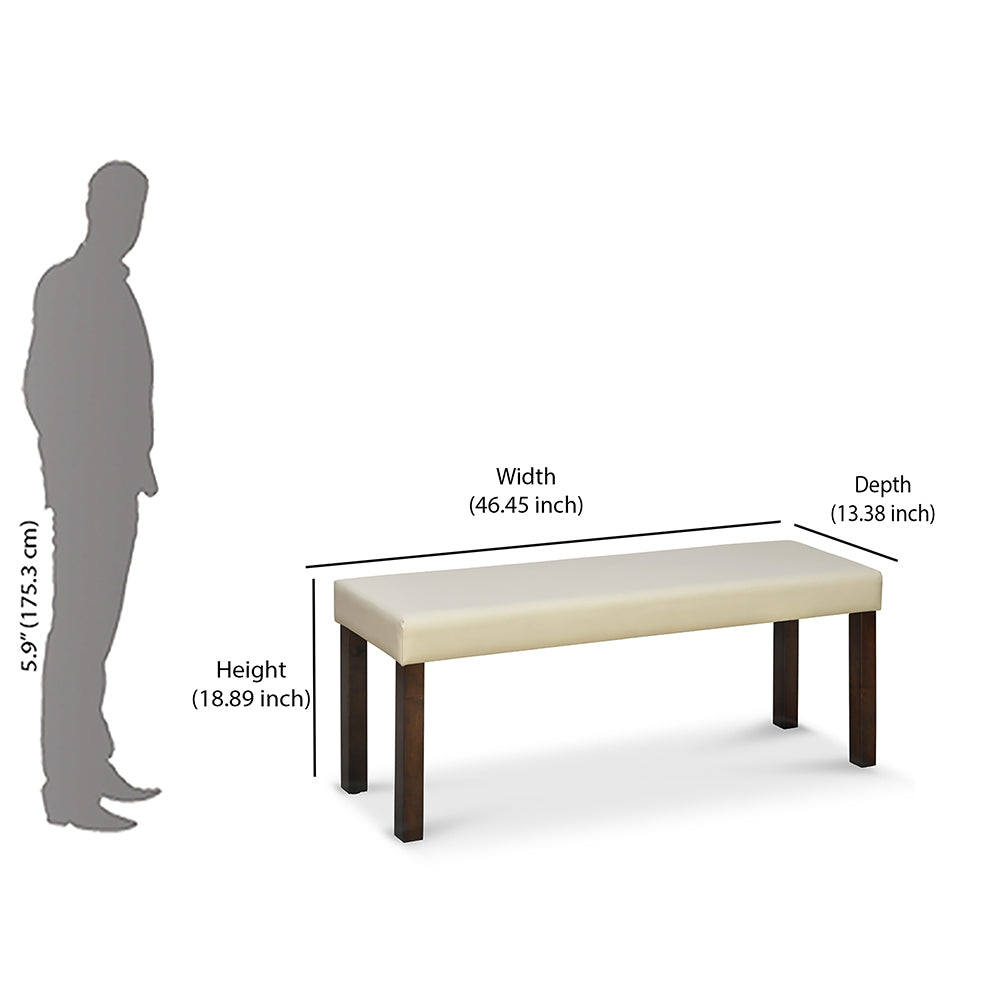 Roxbury 6 Seater Dining Bench (Oak)