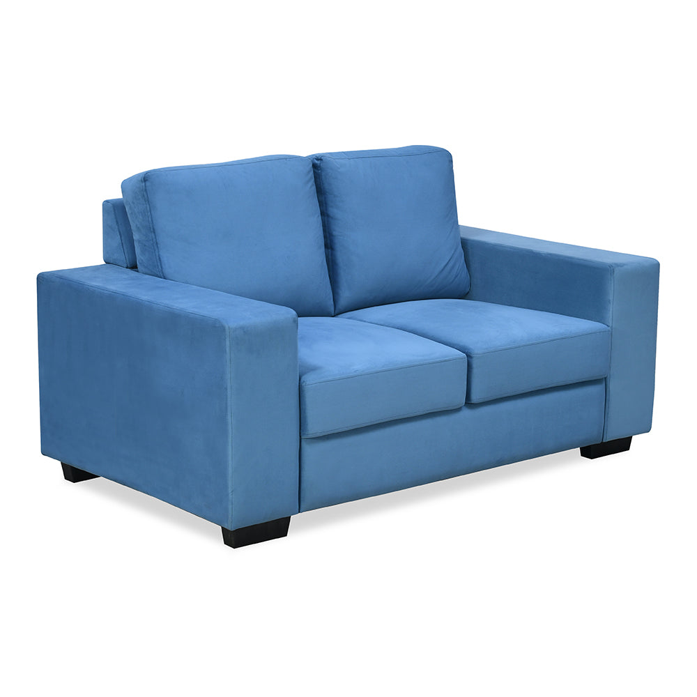 Nilkamal Shirley 2 Seater Sofa (Blue)