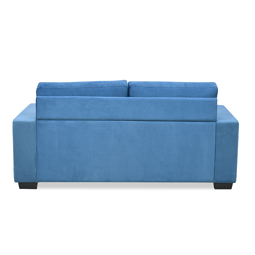 Nilkamal Shirley 2 Seater Sofa (Blue)