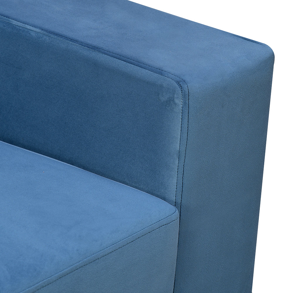 Nilkamal Shirley 2 Seater Sofa (Blue)