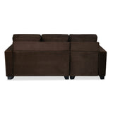 Nilkamal Shirley Lounger 2 Seater Sofa (Choco Brown)