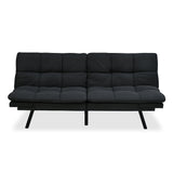 Nilkamal Oberon 3 Seater Futon Sofa Cum Bed (Dark Grey)