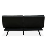 Oberon 3 Seater Futon Sofa Cum Bed (Dark Grey)