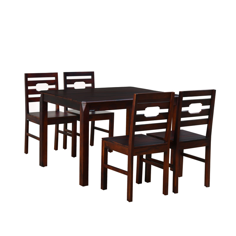 Nilkamal Casper 4 Seater Dining Set (Country Light)