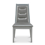 Merlin Dining Chair (Metallic Silver)