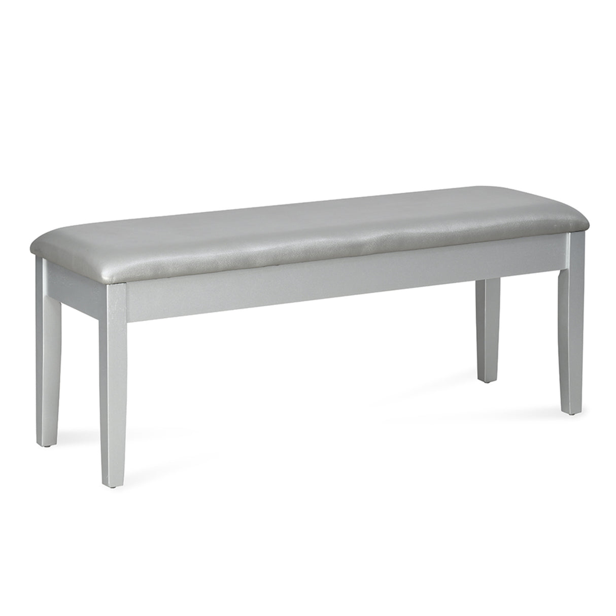 Merlin 1 + 4 + Bench Dining Kit (Metallic Silver)