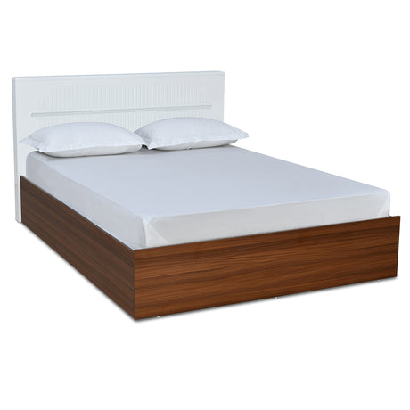 Capsule Max Bed with Box Storage (Walnut)