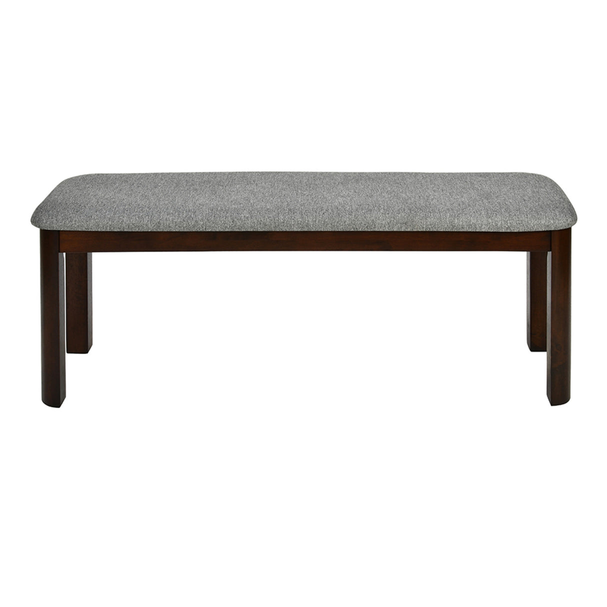 Lindsey 6 Seater Dining Bench (Walnut)