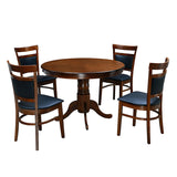 Jazz 4 Seater Dining Set (Antique Oak)