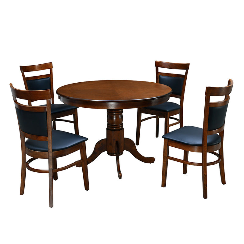 Jazz 4 Seater Dining Set (Antique Oak)