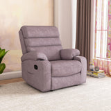 Ease Massage Chair with Manual Recliner (Mauve)