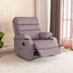 Ease Massage Chair with Manual Recliner (Mauve)