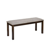 Elanza 6 Seater Dining Bench (Antique Cherry)