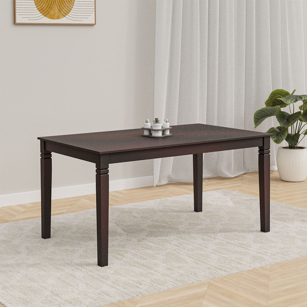 Fern 6 Seater Dining Table (Erin Brown)