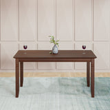 Floret 6 Seater Dining Table (Walnut)