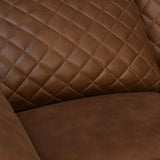 Nashville 3 Seater Electric Sofa Recliner (Brown)