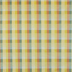 Arias by Lara Dutta Checkered CVC Satin Single Bedsheet With 1 Pillow Cover (Multicolor)