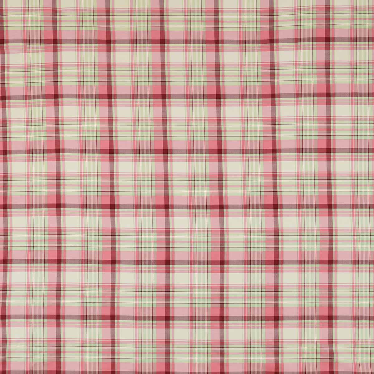 Arias by Lara Dutta Checkered Cotton King Bedsheet With 2 Pillow Covers (Pink)