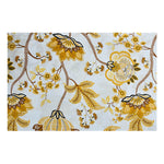 Arias by Lara Dutta Floral Cotton King Bedsheet With 2 Pillow Covers (Yellow)