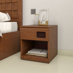 Hedron Night Stand (Antique Cherry)