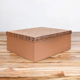 Multipurpose Decorative Cardboard Gift Box (Large, Pink)