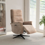 Hover 1 Seater Triple Motor Zero Gravity Electric Recliner (Beige)