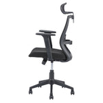 Hexon High Back Mesh with Adjustable Arm Chair (Black)