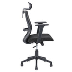 Hexon High Back Mesh with Adjustable Arm Chair (Black)