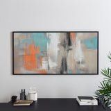 Abstract Canvas Wall Painting (Multicolor)