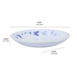 Arias by Lara Dutta Dazzling Wings Cup & Saucer Set of 12 (220 ml, 6 Cups & 6 Saucers, White)