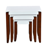 Havana Nest Tables Set of 3 (White)