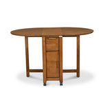 Carven 4 Seater Drop Leaf Dining Table (Walnut)