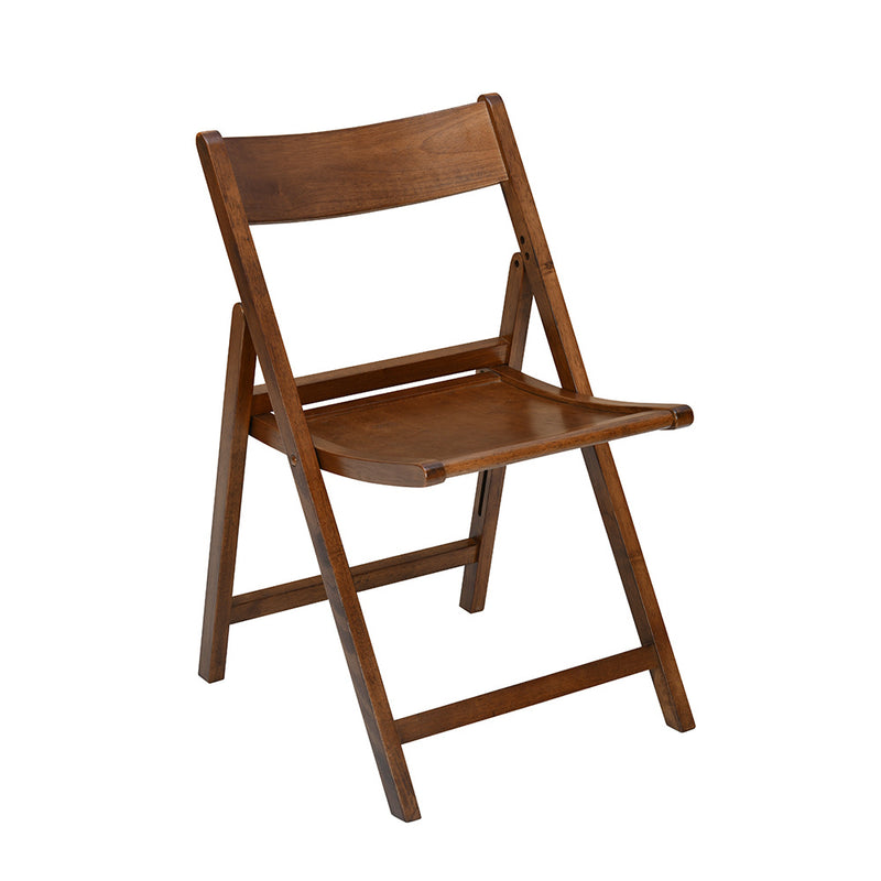 Carven Dining Folding Chair (Walnut)